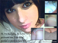 spank baileyjay until she cums!